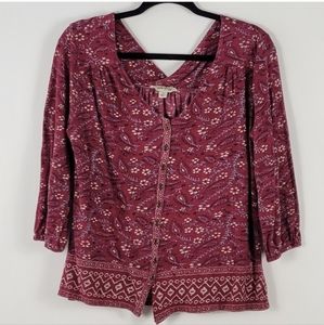 Lucky Brand Button Up Shirt Small